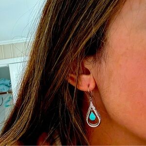 Sterling Silver Turquoise earrings